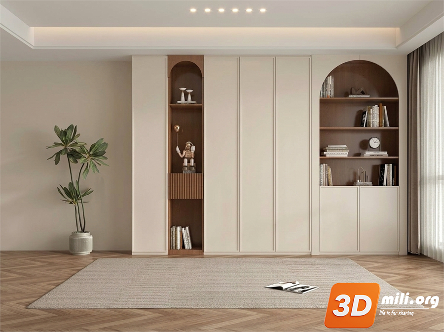 Bookcase Skp Files